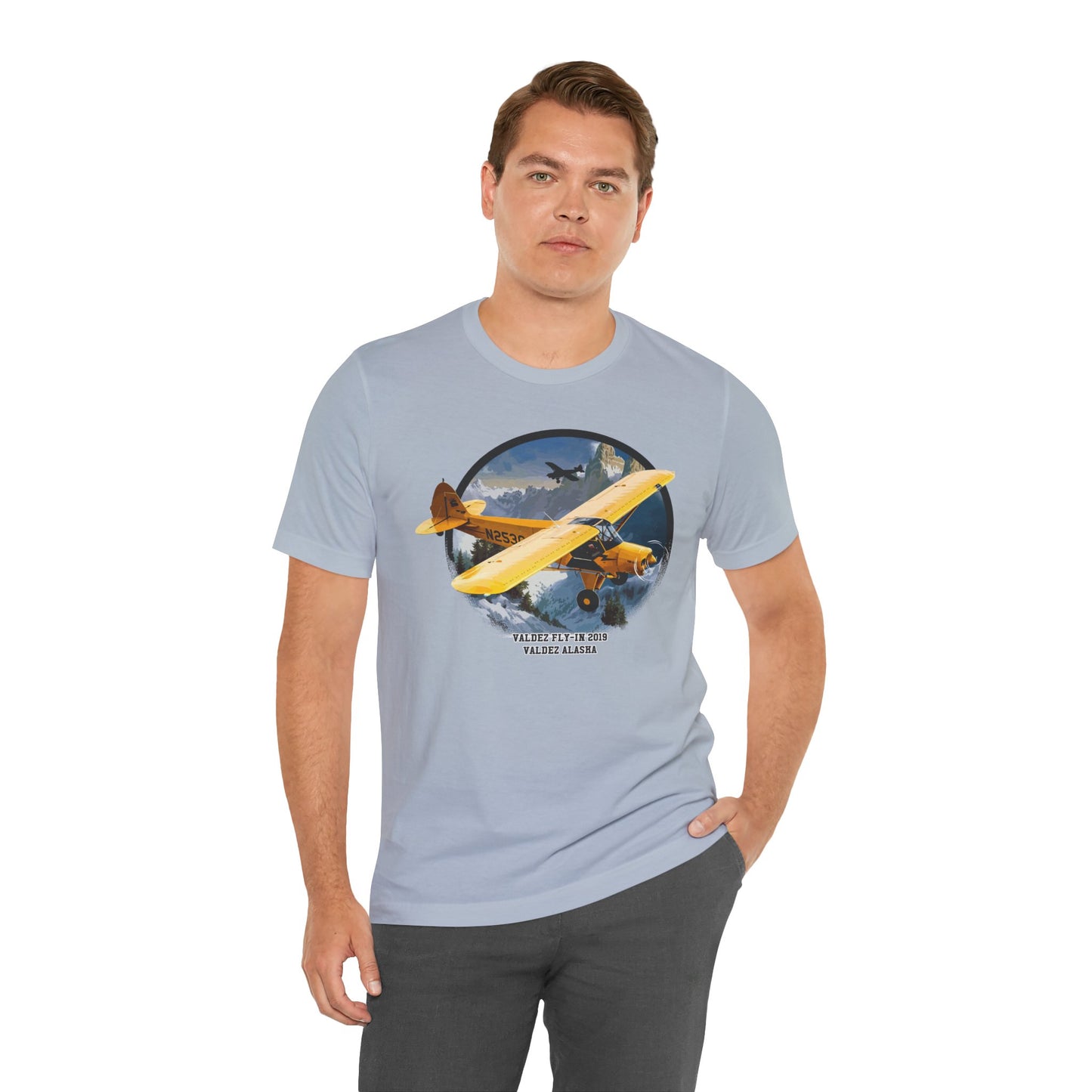 Retro Plane Graphic Design Tee, Plane Shirt, Vintage Tees, Art Design T-Shirt, Graphic Tee, Retro Art Shirts