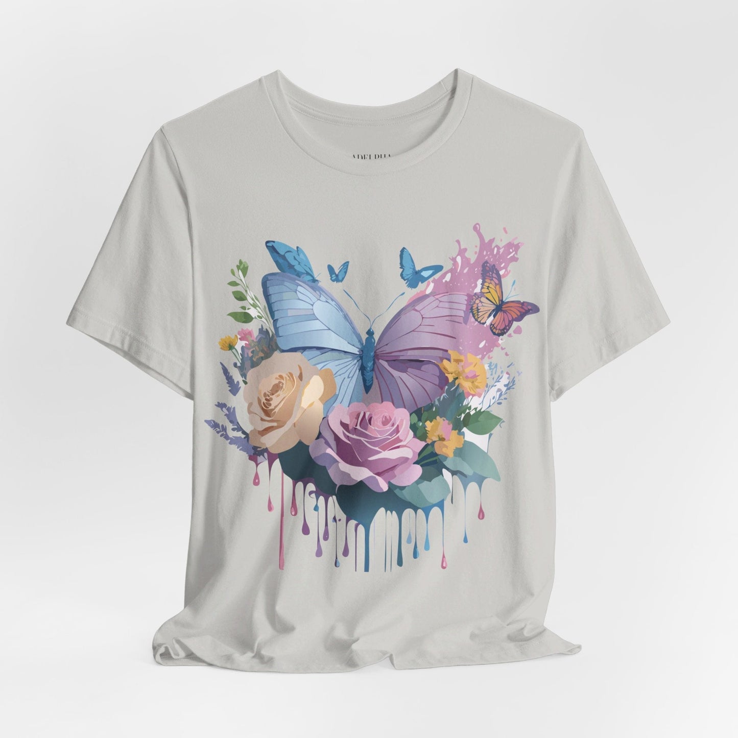 Butterfly Graphic Tee Unisex Jersey Short Sleeve Shirt Adelpha Art Design
