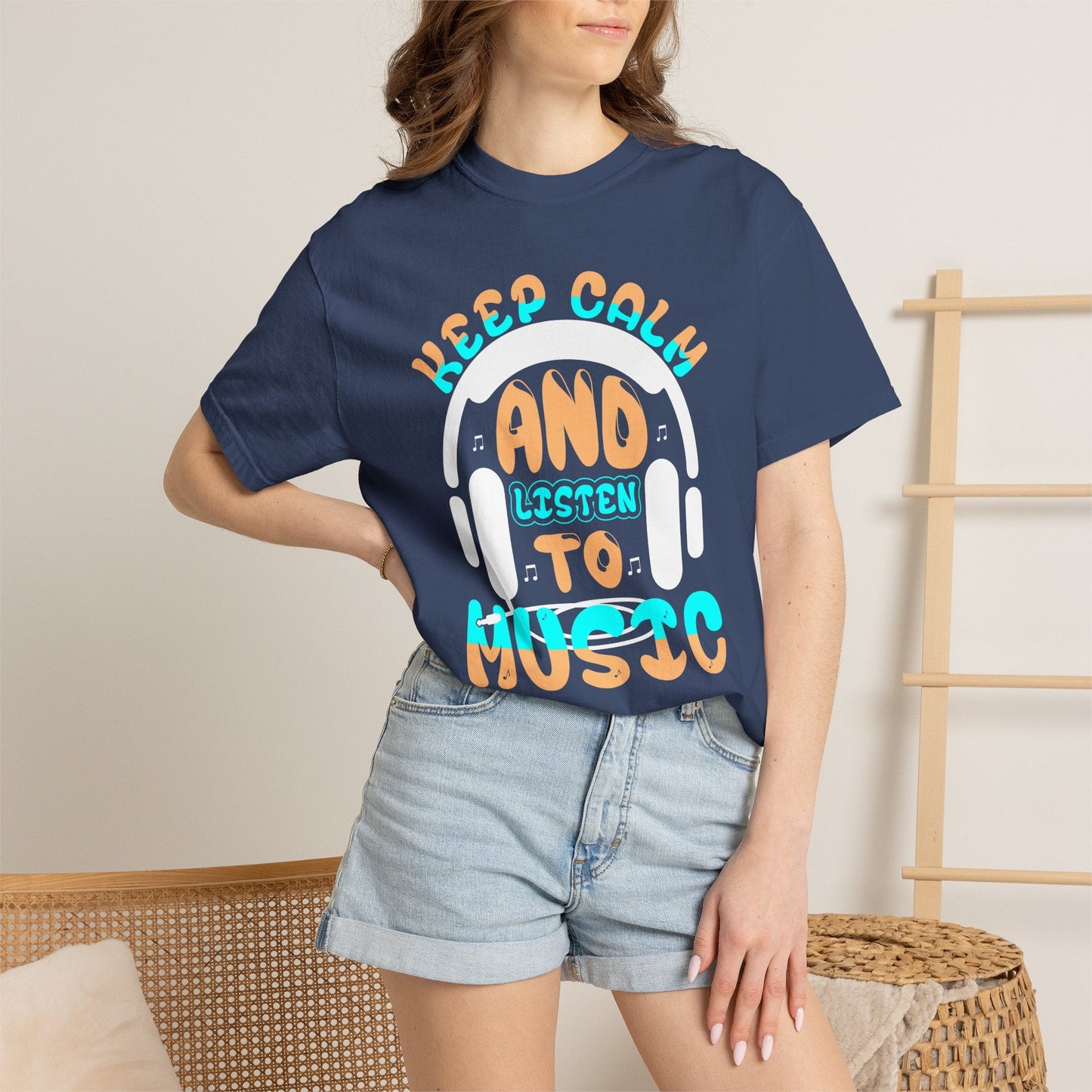 Music Graphic Design Unisex Cotton T-shirt 055