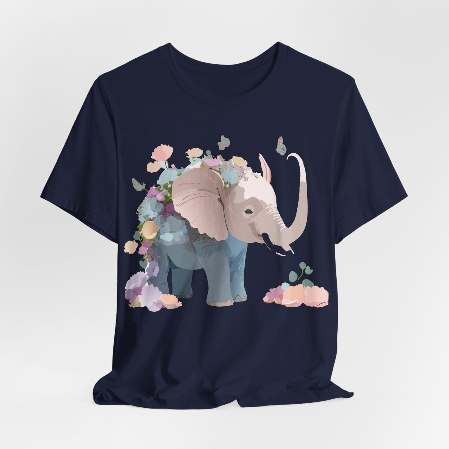 Elephant Graphic Tee Unisex Vintage Inspired Artwork Premium Adelpha Jersey Short Sleeve