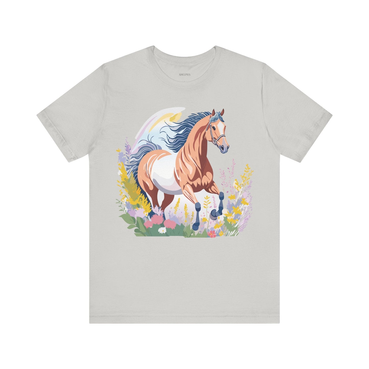 Horse Graphic Unisex 100 Cotton Vintage Animal Art T-Shirt 5