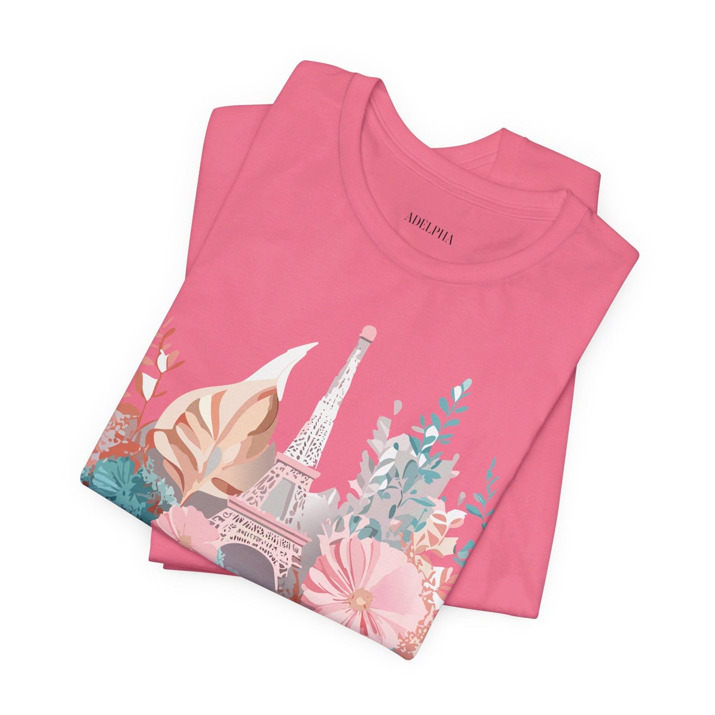 Adelpha Paris Graphic Tee Unisex Short Sleeve Shirt Vintage Art Design Premium Artwork