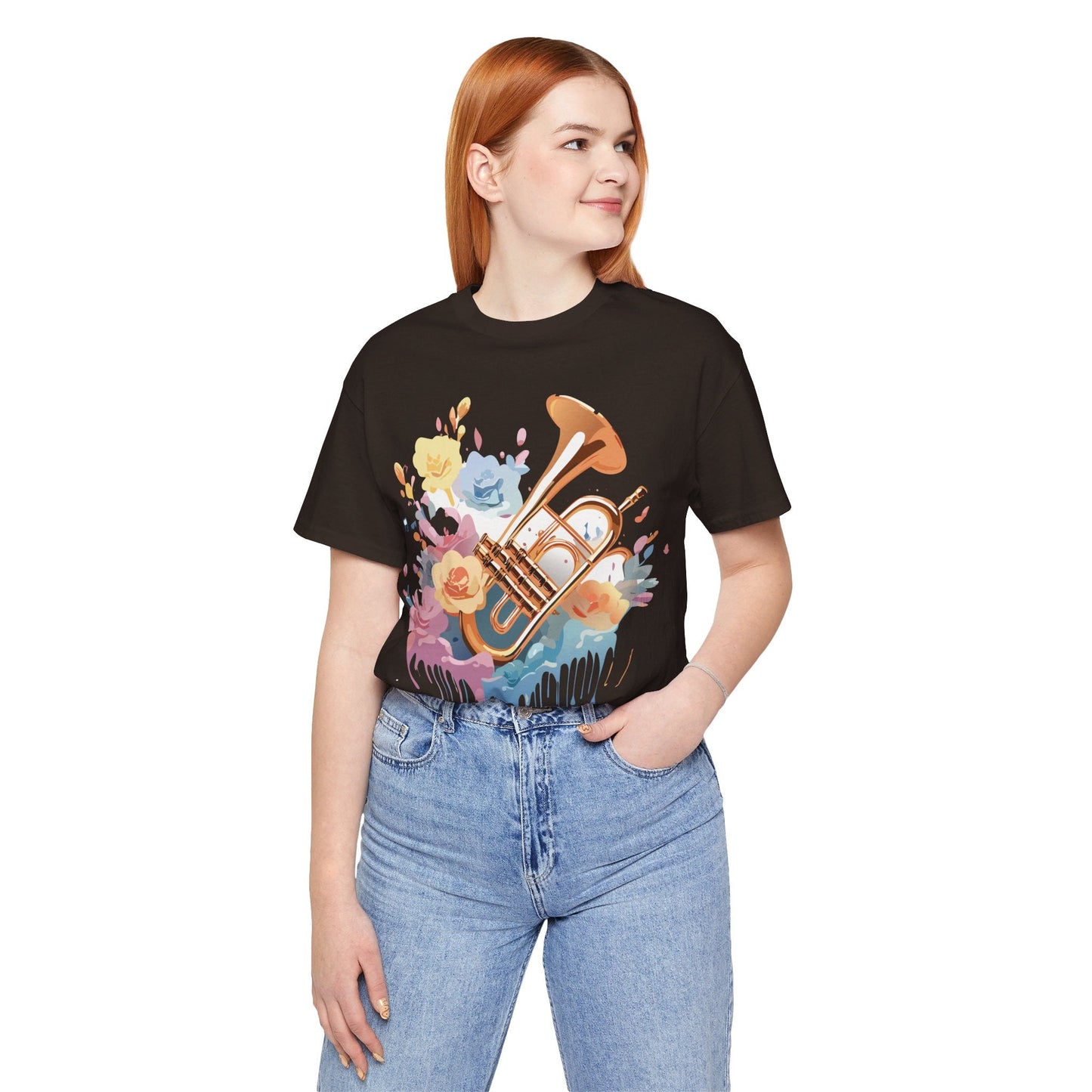 Music T Shirt Unisex Graphic Tee Vintage Artwork Adelpha Short Sleeve Art Design