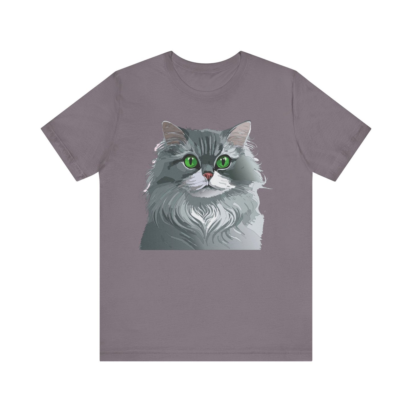Unisex Animal Shirt With Art Design Animals Tee Short Sleeve Jersey Style Wild Animals Shirt
