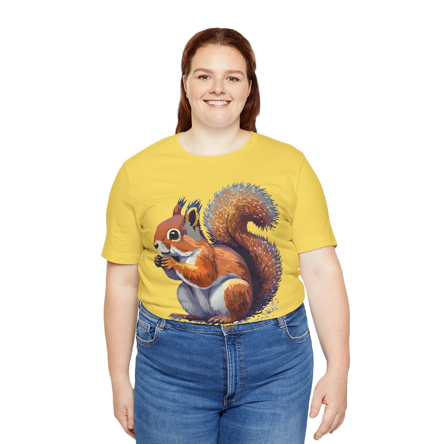 Unisex Animal Print Tee Shirt With Wild Animals Artwork Gildan Softstyle 64000 Cotton
