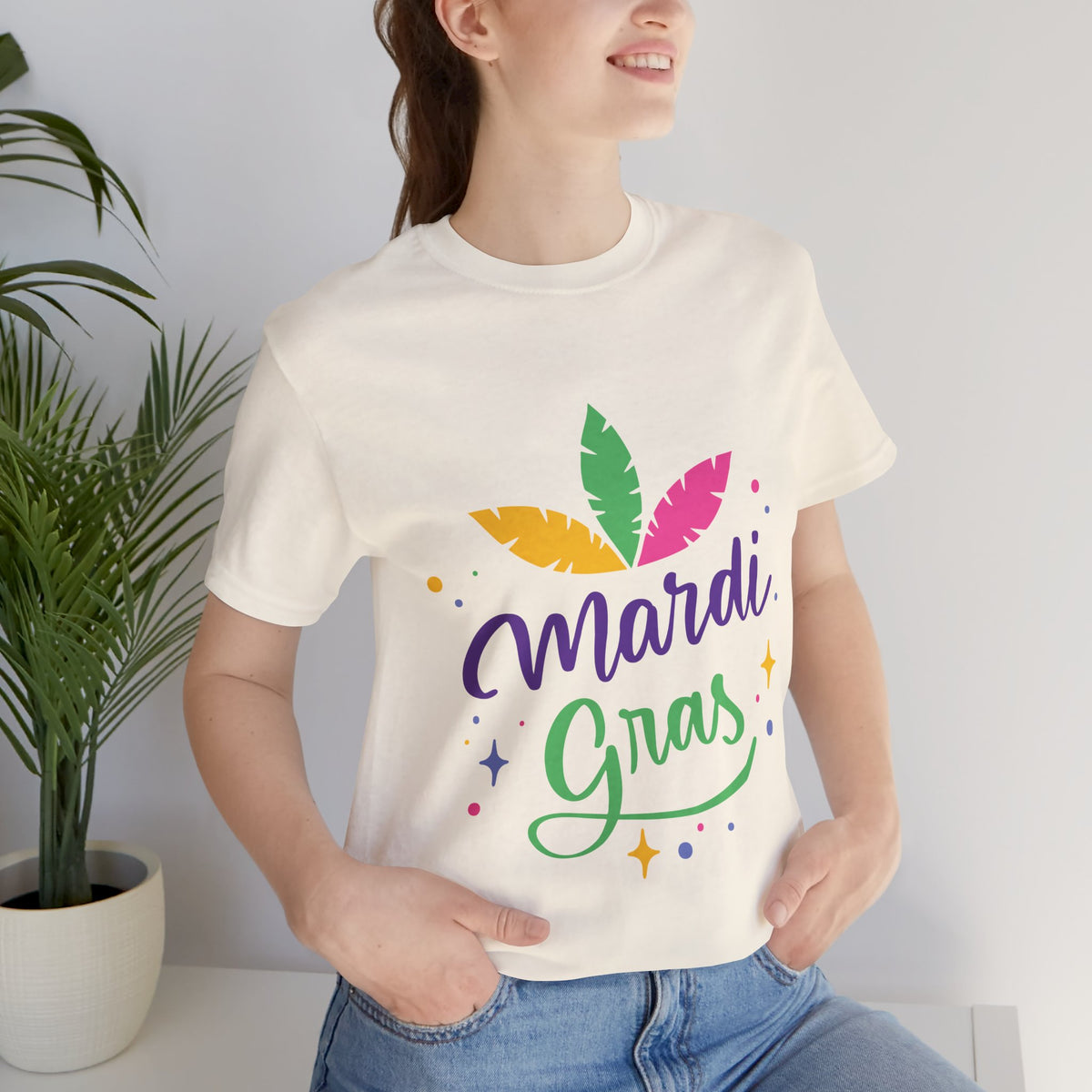 Camiseta unisex de algodón para carnaval