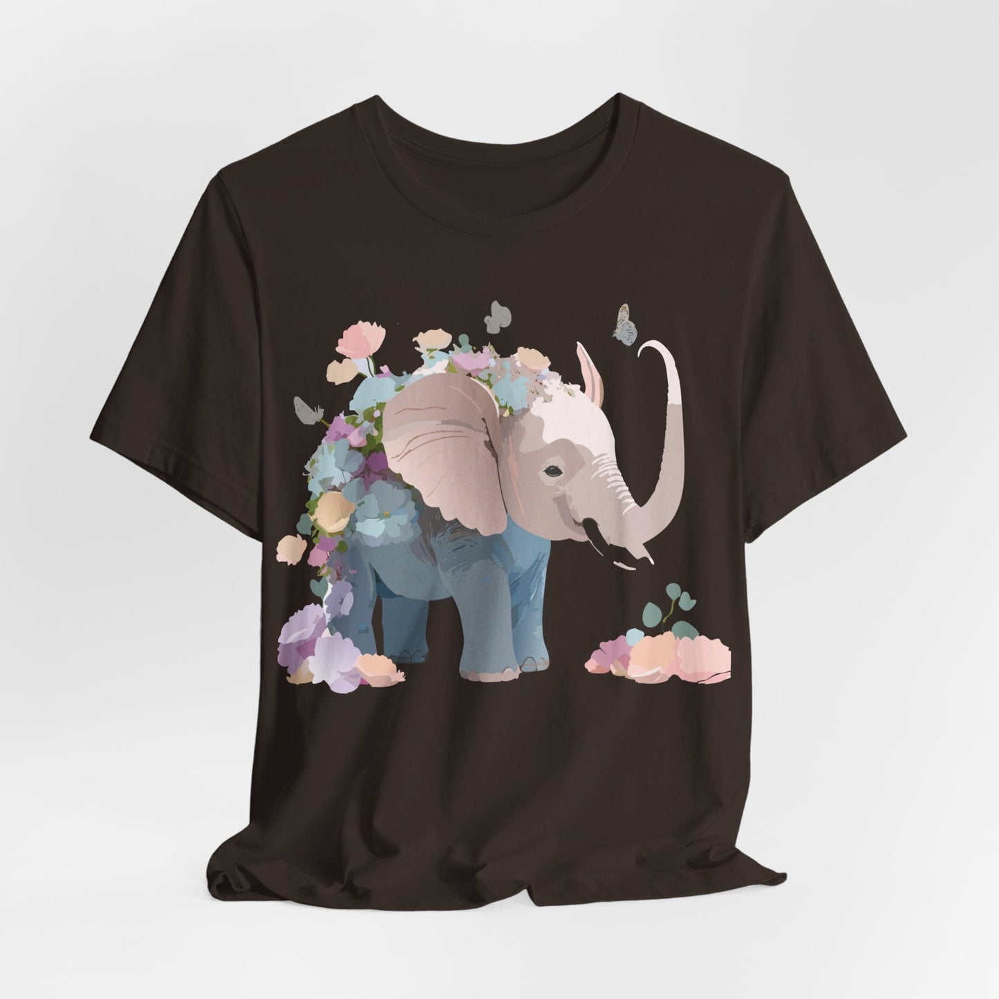 Elephant Graphic Tee Unisex Vintage Inspired Artwork Premium Adelpha Jersey Short Sleeve