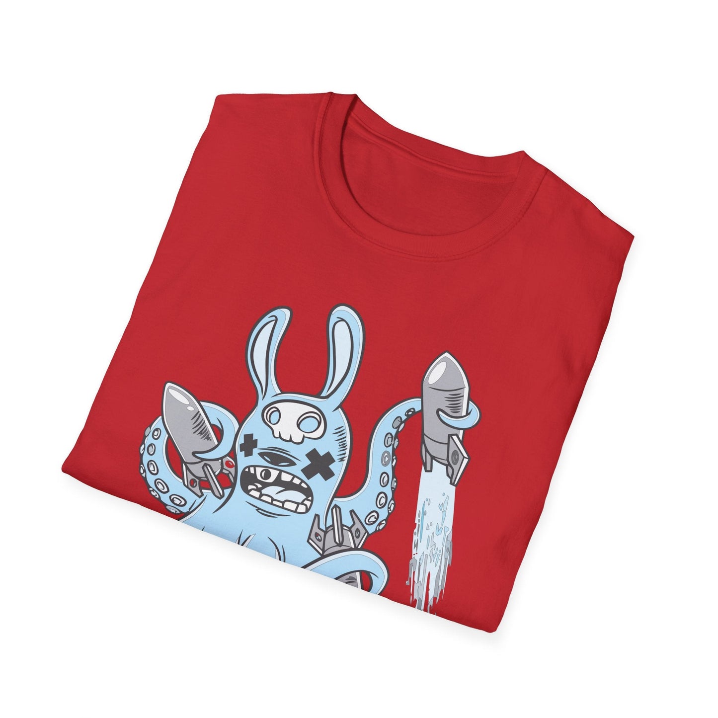 Cartoon T Shirt Unisex Animation Tee Funny Art Design Gildan Softstyle 64000 Premium Cotton