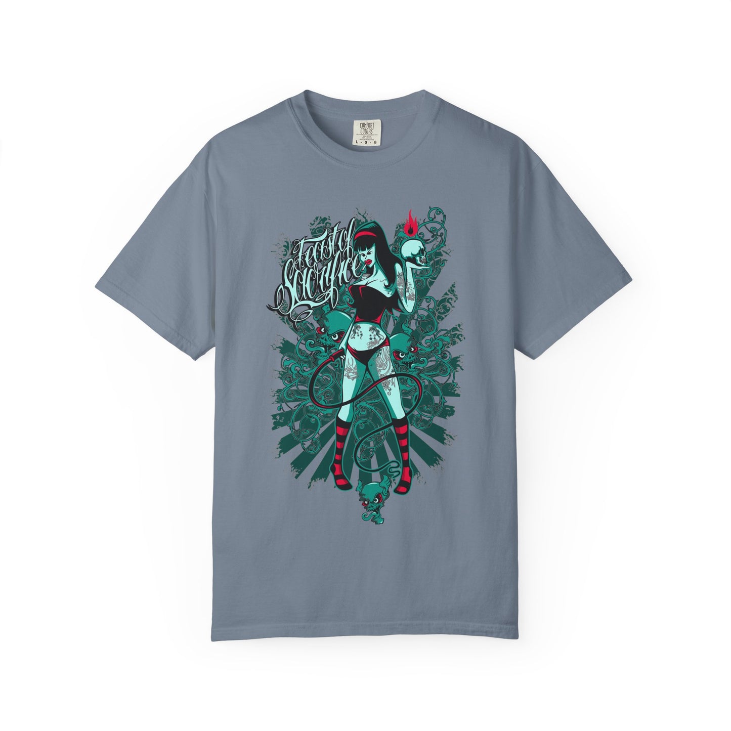 Carnival Graphic Tee Unisex Cotton Art Design Vintage T-Shirt