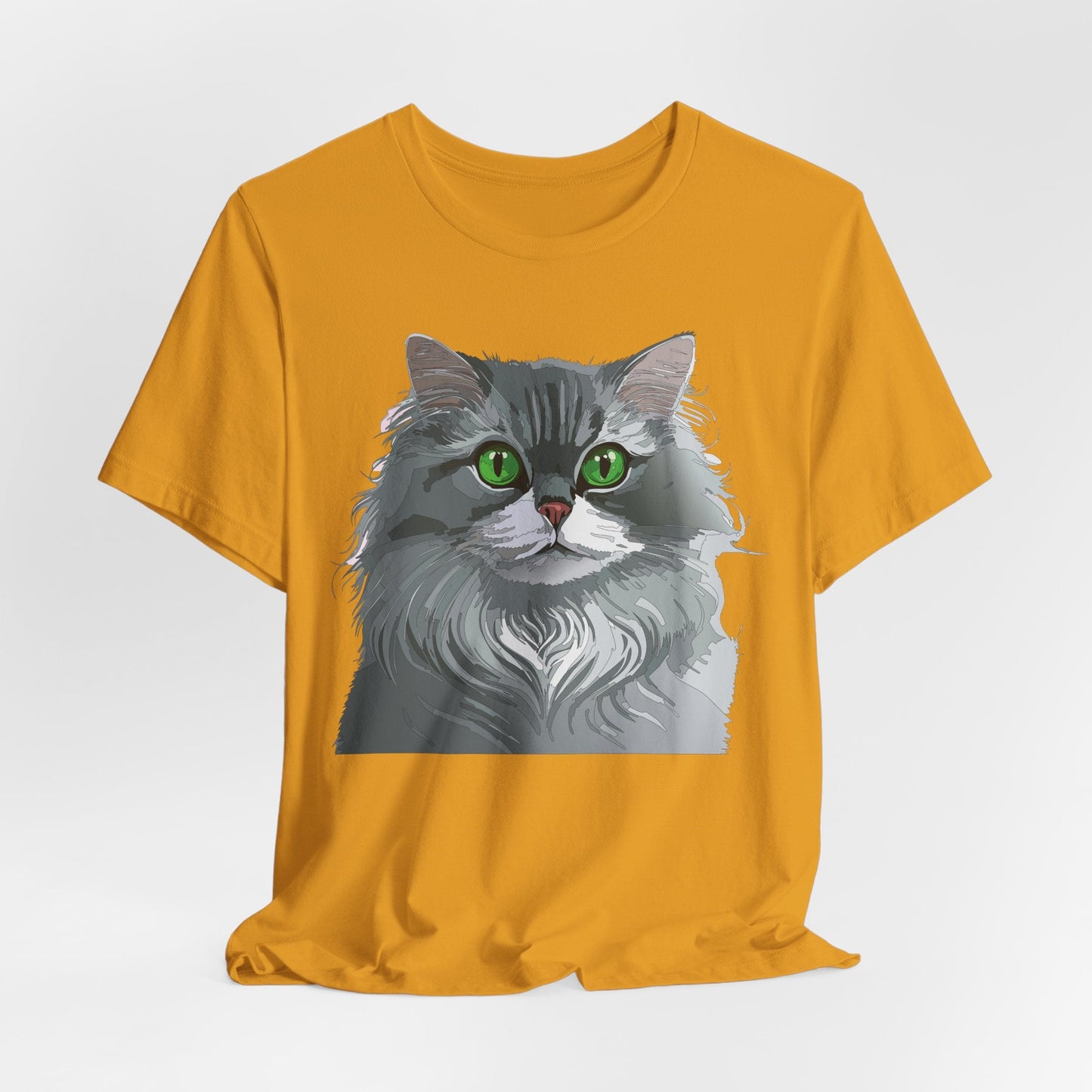 Unisex Animal Shirt With Art Design Animals Tee Short Sleeve Jersey Style Wild Animals Shirt