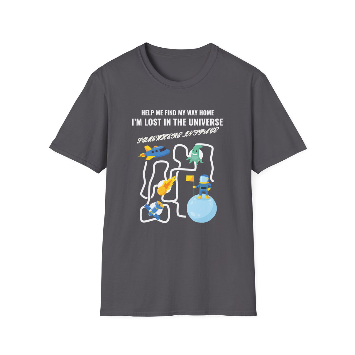Funny UFO Aliens Graphic Unixes Gildan 100 Cotton Tee Shirt 122