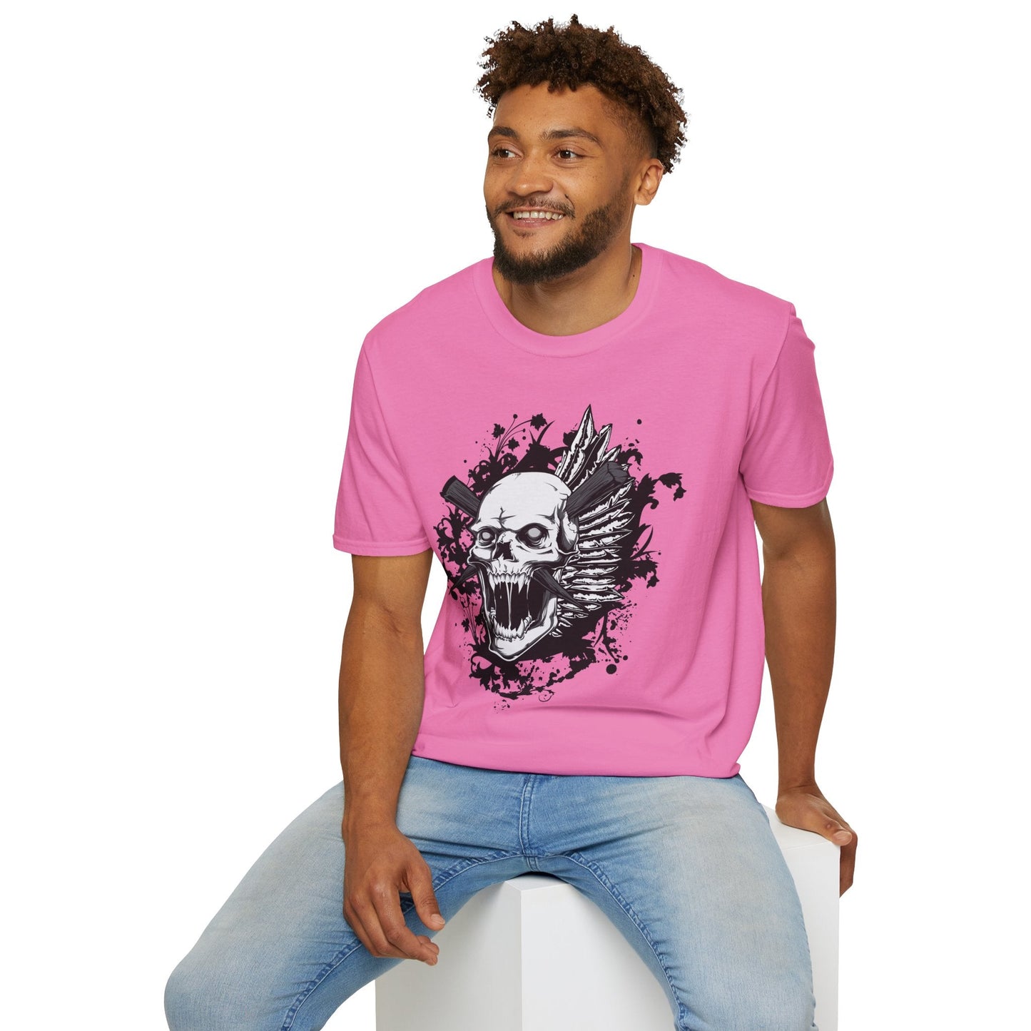 Art Design Graphic Tee Shirt Unisex Softstyle Gildan 64000 100 Percent Ring Spun Cotton