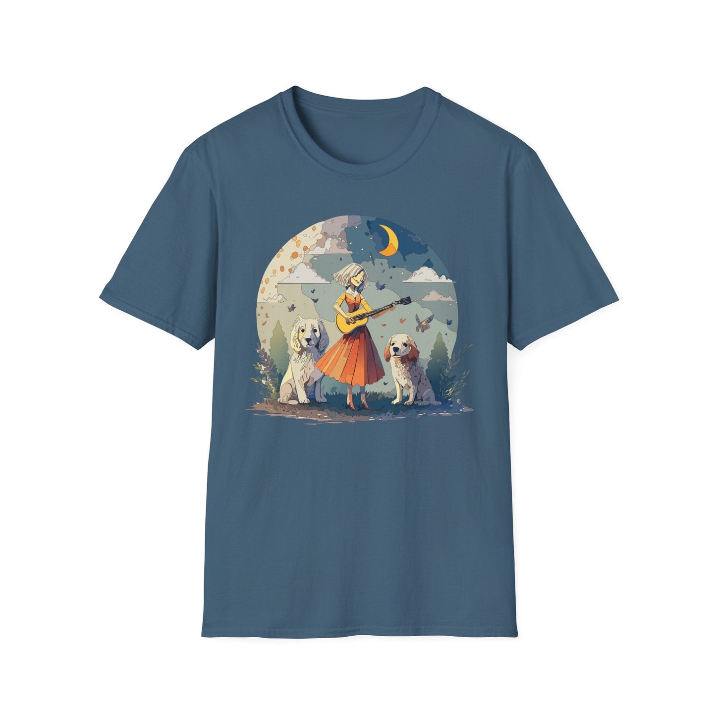 Womens Graphic T Shirts Art Design Tee Softstyle Gildan 64000 100 Percent Cotton