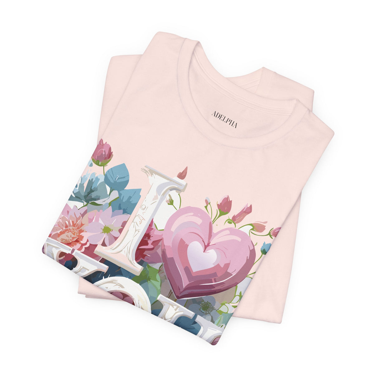 Valentine's Day Graphic Unisex Cotton Bella+Canvas Tee m196