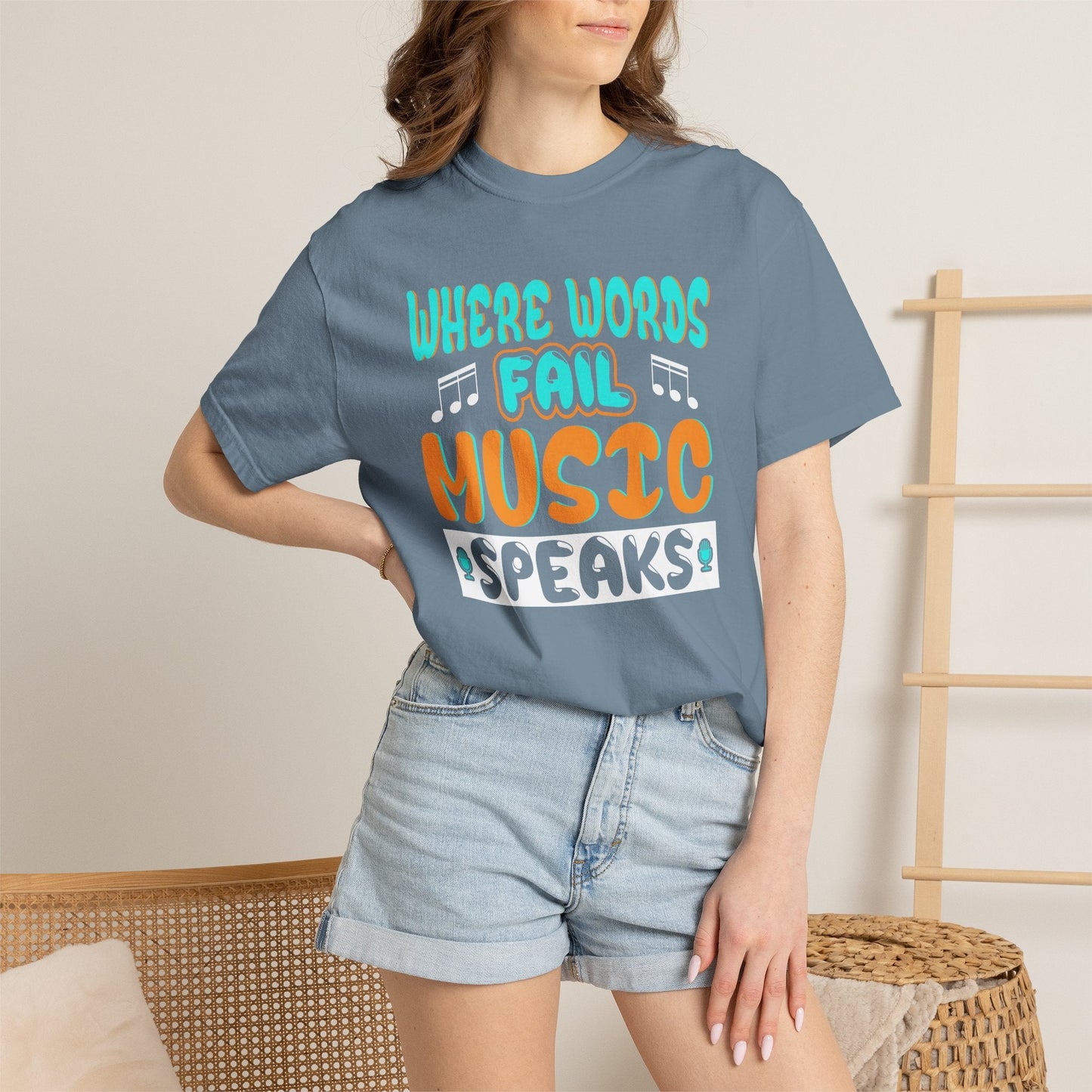 Music Graphic Design Unisex Cotton T-shirt 084