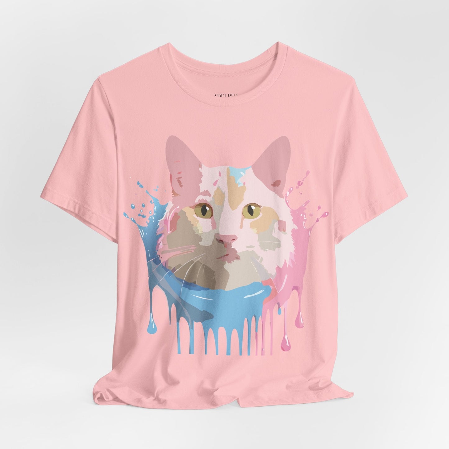 Cat Graphic Tee Unisex Vintage Style Shirt Adelpha Art Design