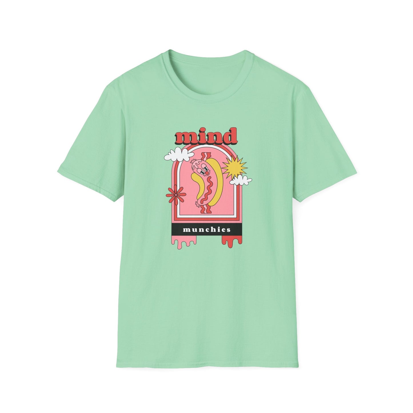 Funny Food T Shirt Unisex Softstyle Gildan 64000 100 Percent Ring Spun Cotton Lightweight Comfort