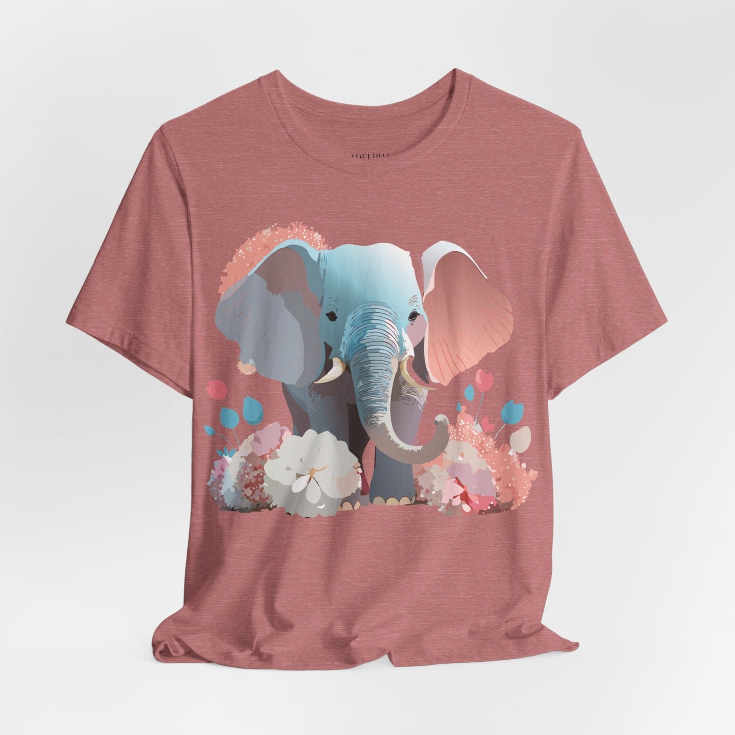 Elephant Graphic T Shirt By Adelpha Unisex Jersey Short Sleeve Artwork Tee Vintage Inspired