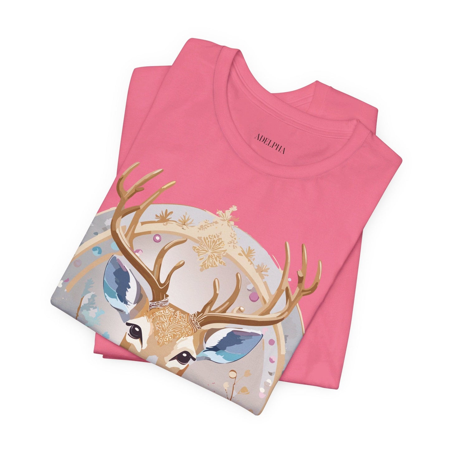Adelpha Medallion Graphic Tee Unisex Short Sleeve Vintage Inspired Artwork Shirt