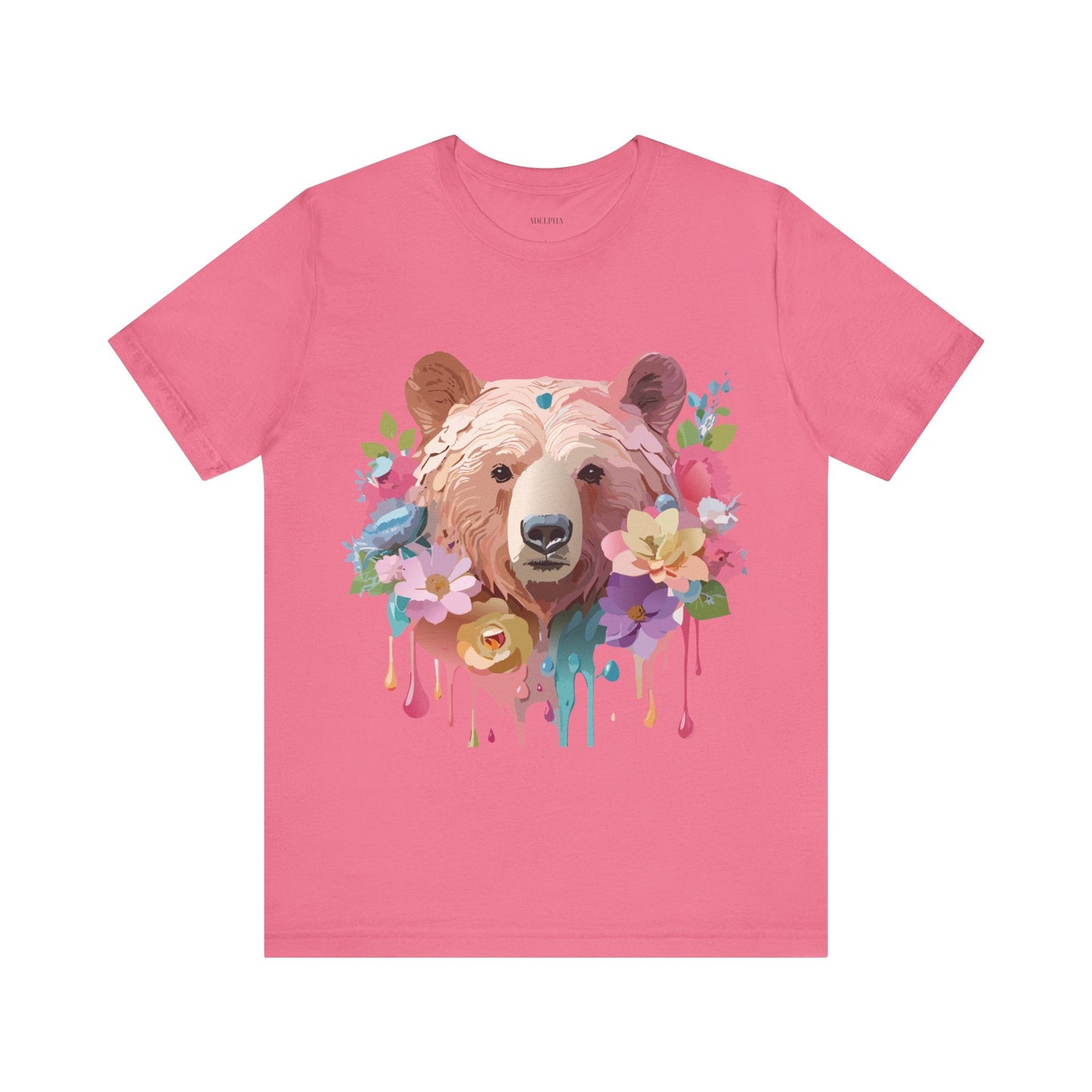 Bear Shirt Graphic Tee Unisex Jersey Short Sleeve Vintage Inspired Adelpha