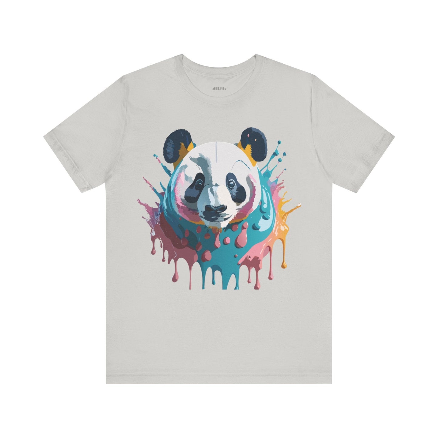 Panda Graphic T Shirt Unisex Jersey Short Sleeve Adelpha Vintage Inspired Art Tee Premium Quality