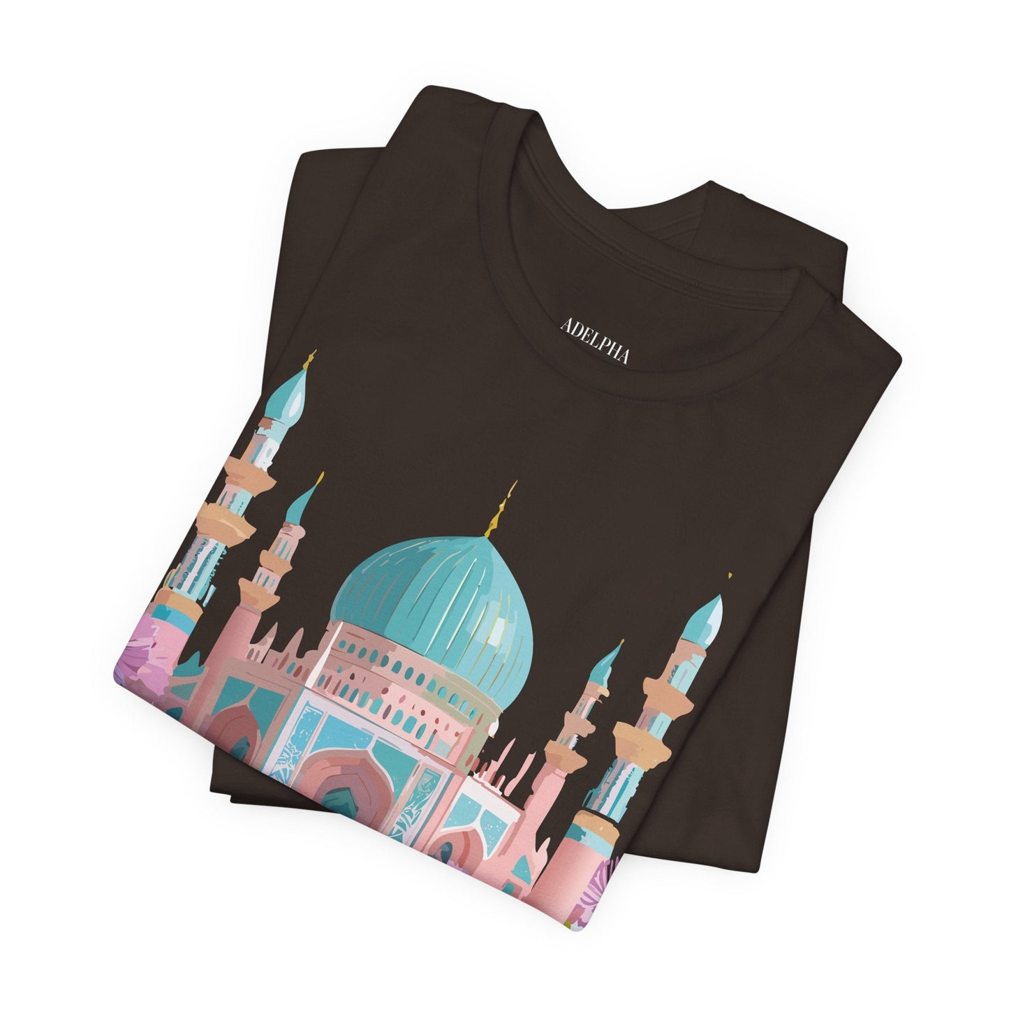 Tourist Shirt With Tashkent Graphic Tee By Adelpha Unisex Short Sleeve Vintage Artwork
