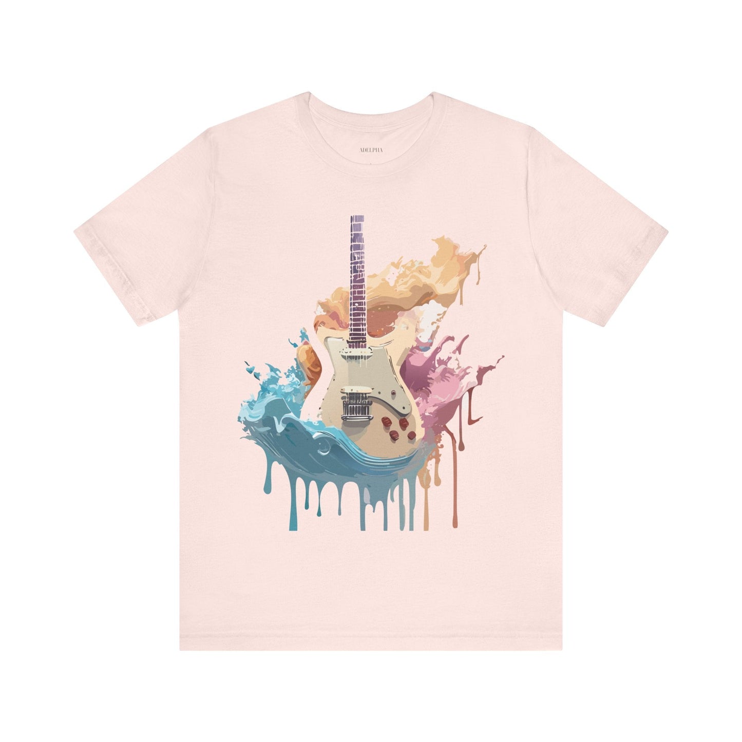 Adelpha Graphic Music T Shirt Unisex Vintage Inspired Art Tee With Original Artwork