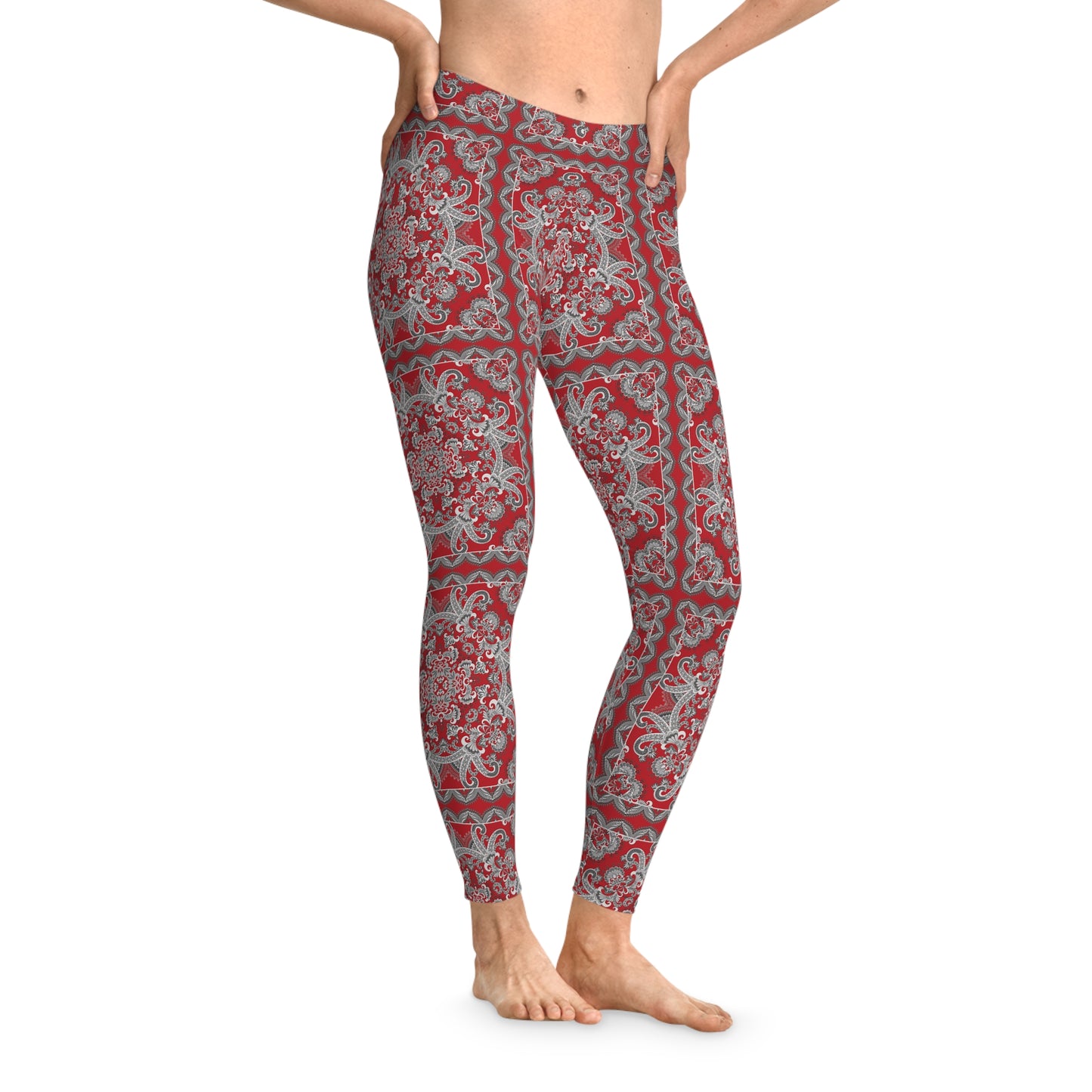 Leggings con estampado tradicional