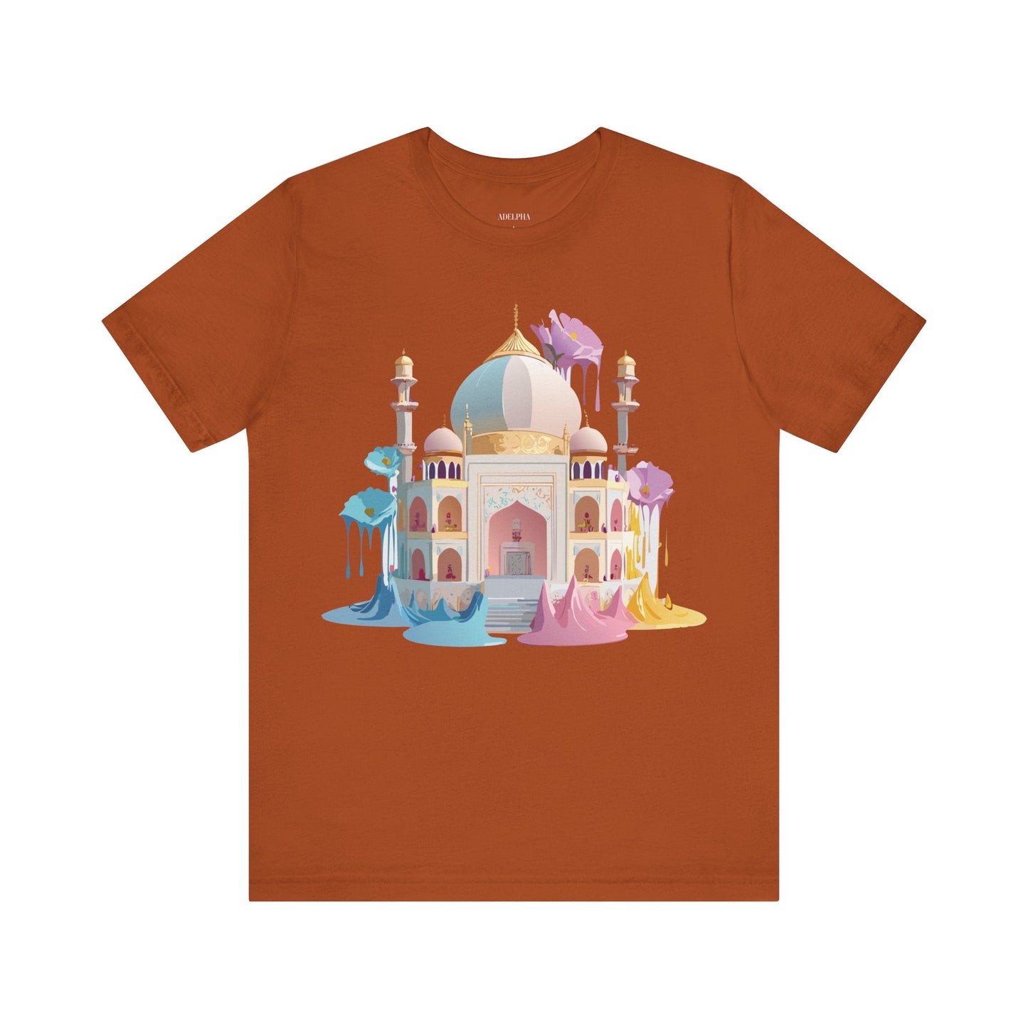 Tourist Shirt With Bukhara Graphic Tee Unisex Short Sleeve Art Design By Adelpha