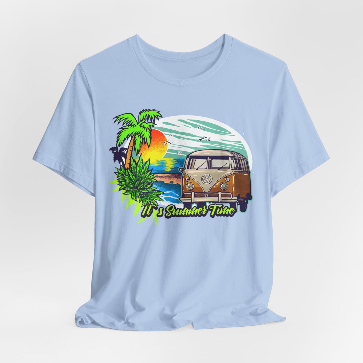 Old Bus Retro Poster Graphic Design Tee, Old Bus Shirt, Vintage Tees, Art Design T-Shirt, Graphic Tee, Retro Art Shirts