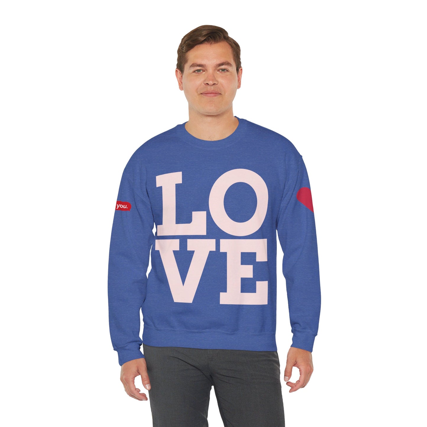 Unisex Heavy Blend Sweatshirt - LOVE