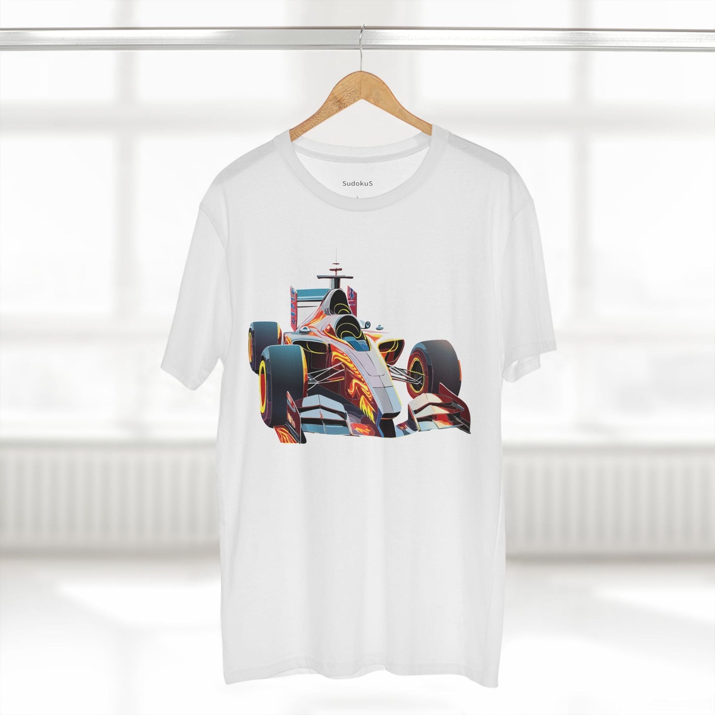 Car Graphic Unisex 100 Cotton Staple Tee 6
