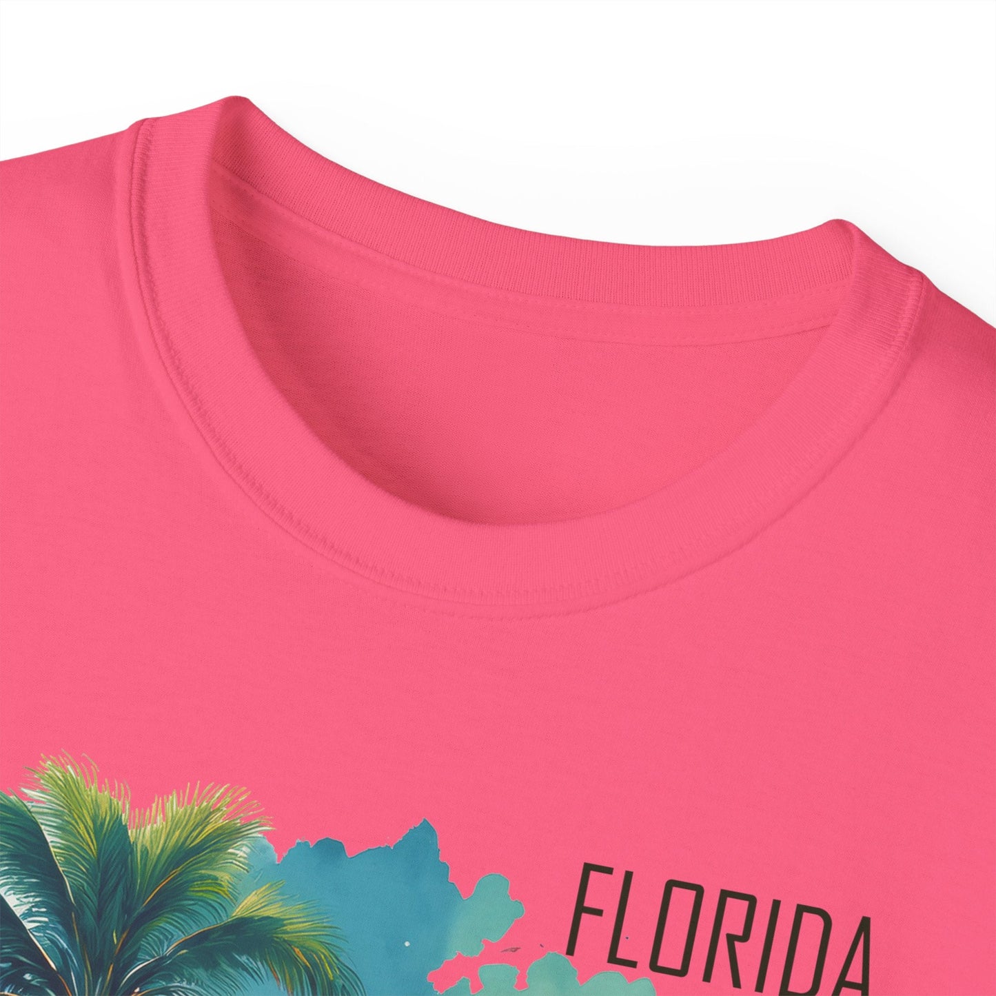 Florida Graphic Unisex Cotton T‑Shirt 2