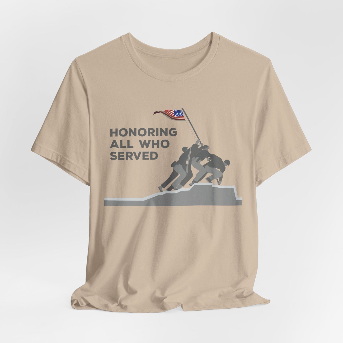 Army Veteran Patriotic Graphic Design Unisex Cotton T-Shirt v52