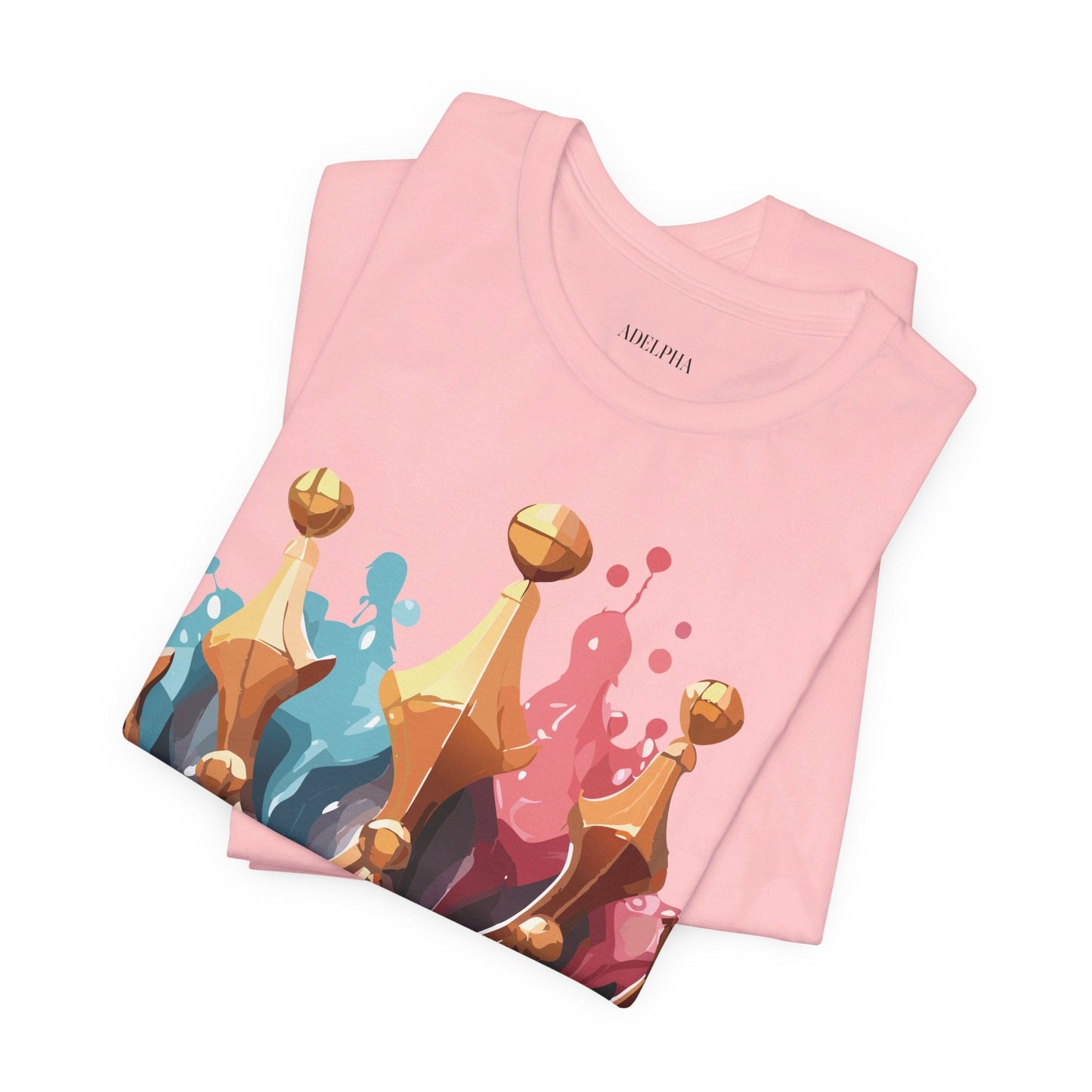 Crown Graphic Unisex 100 Cotton Vintage Artwork Tee 4