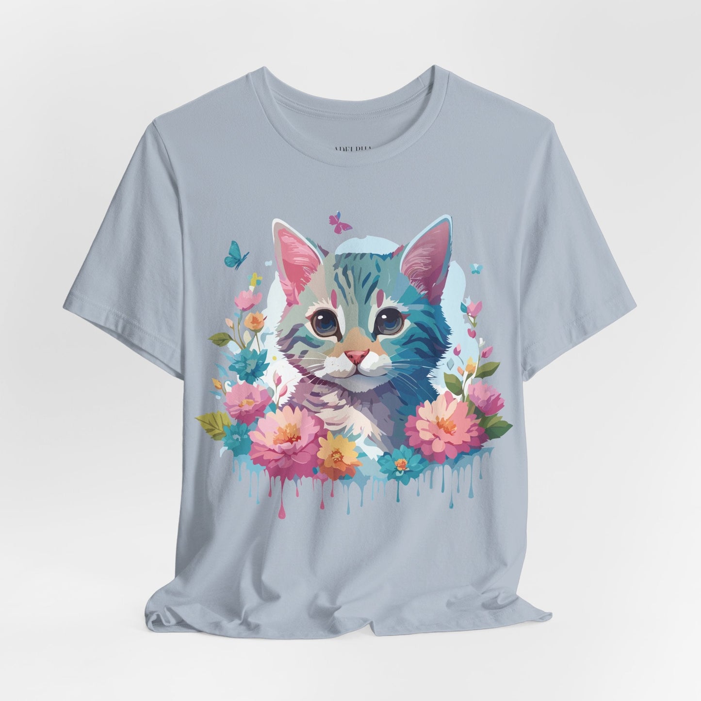 Cat Graphic Tee Unisex Jersey Short Sleeve Shirt Adelpha Art Design
