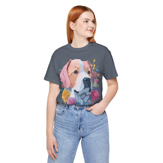 Dog Graphic Unisex 100 Cotton T-Shirt 9
