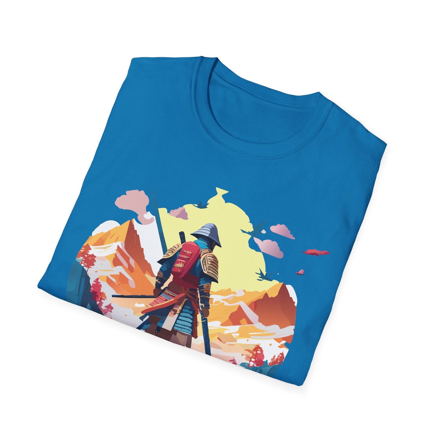 Samurai Shirt Unisex T Shirt Gildan Softstyle 64000 Cotton Tee For Everyday Comfort