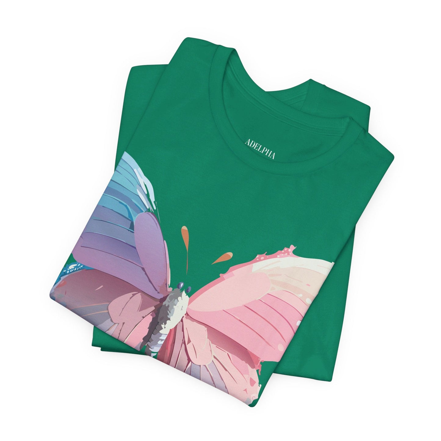 Adelpha Butterfly Graphic Tee Unisex Short Sleeve Art Design Shirt