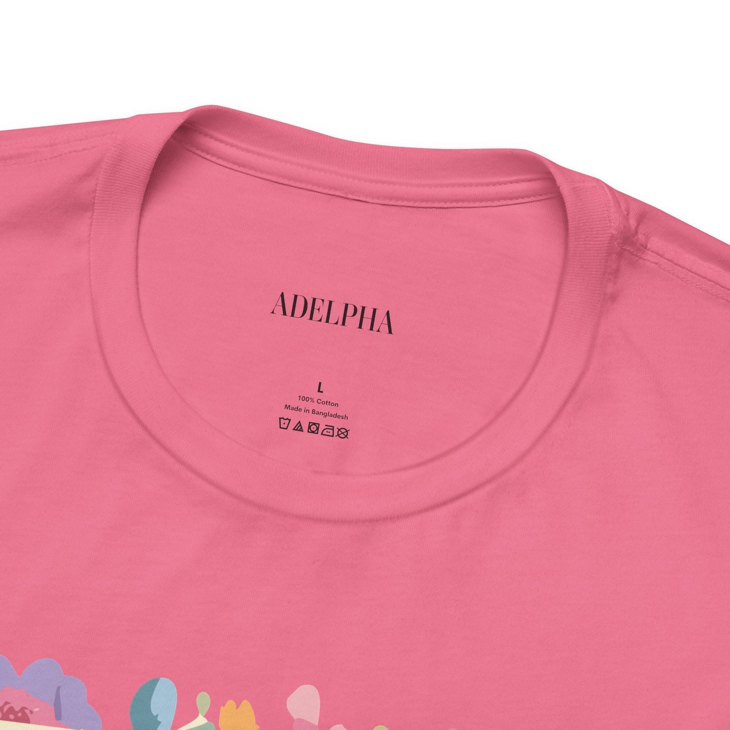 Adelpha Letter R Graphic Tee Unisex Short Sleeve Vintage Style Art Design Artwork Premium Fit