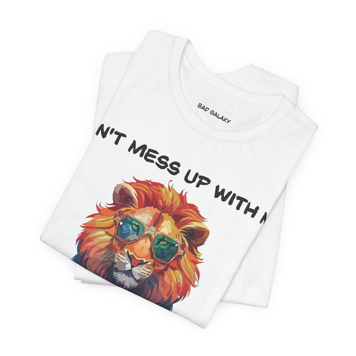 Animal Graphic Unisex Cotton Bella+Canvas Tee with Art Design b5