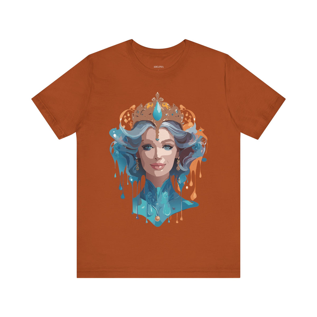 Queen Graphic Unisex Cotton Bella+Canvas Tee with Art Design m176