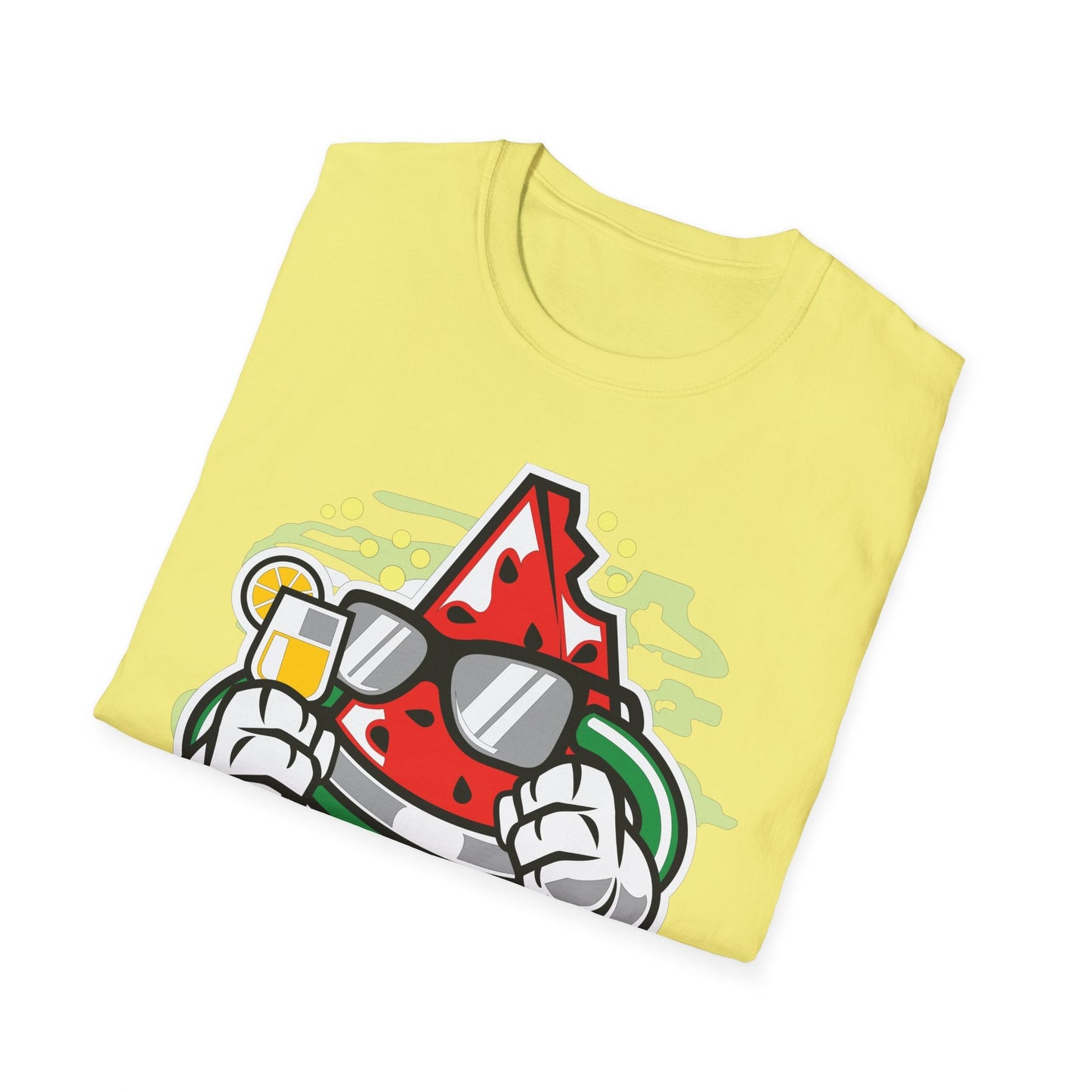 Cartoon T Shirt Animation T Shirt Funny Tee Shirt Unisex Gildan Softstyle 64000 Artwork