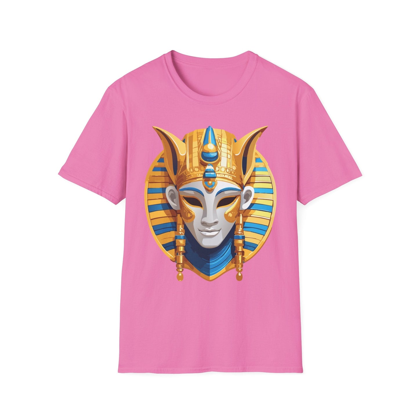 Mask Tee Shirt Unisex Masquerade Design Artwork Gildan Softstyle 64000 Cotton Tee
