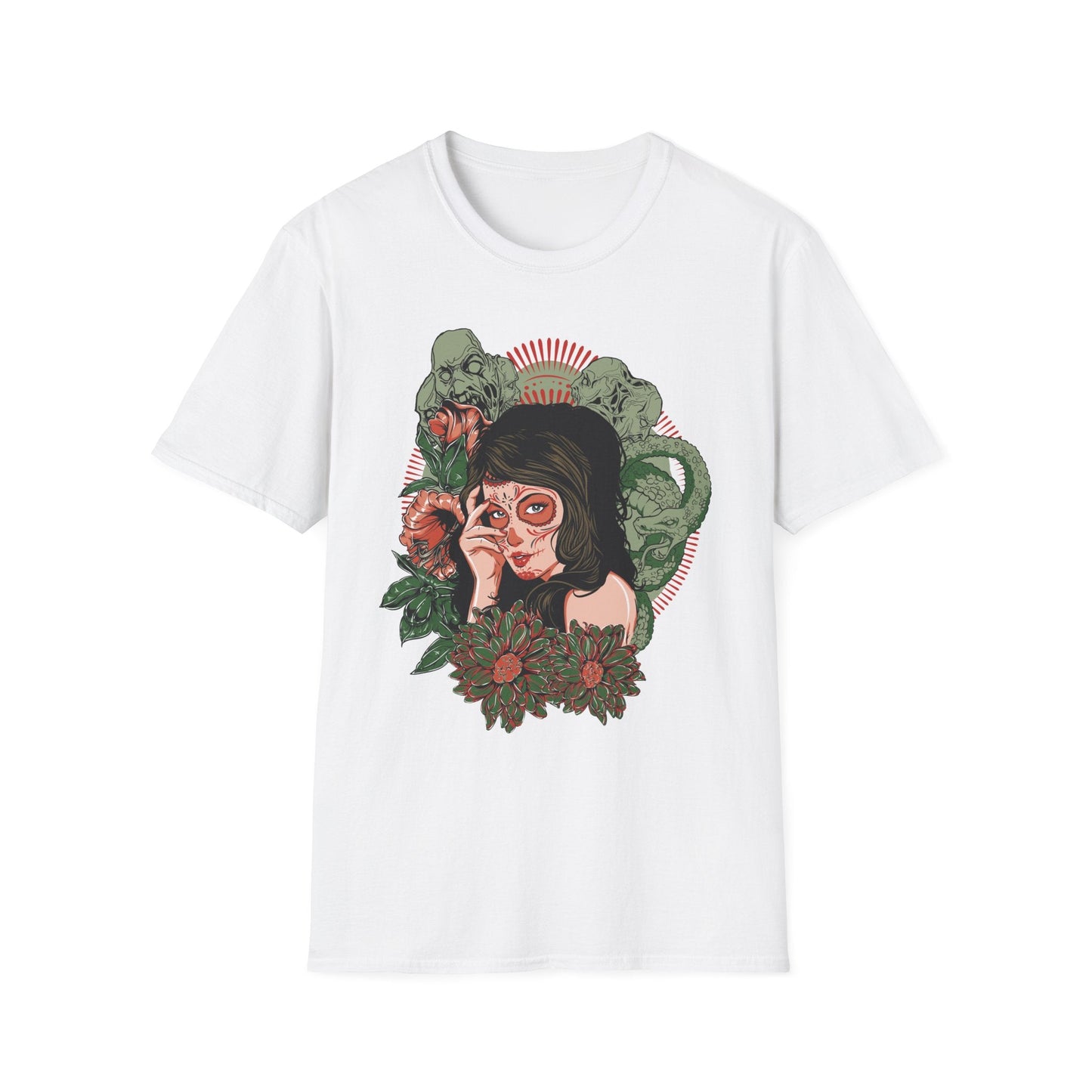 Art Design Graphic Tee Shirt Unisex Softstyle Cotton Art Shirt for Graphic Lovers