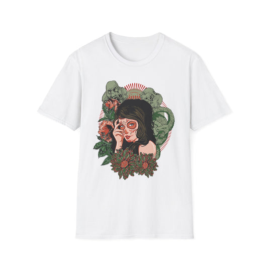 Art Design Graphic Tee Shirt Unisex Softstyle Cotton Art Shirt for Graphic Lovers