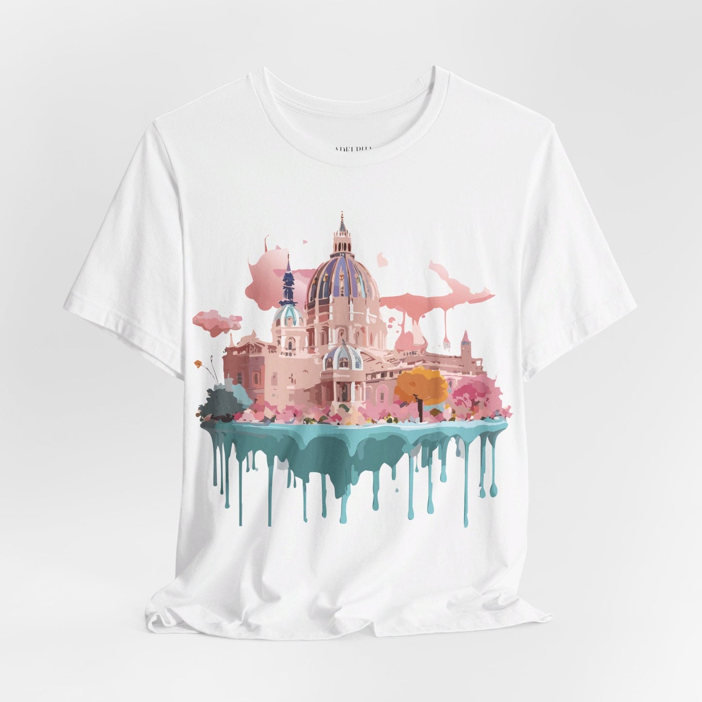 Adelpha Vienna Graphic Tee Unisex Short Sleeve Shirt Vintage Inspired Art Design