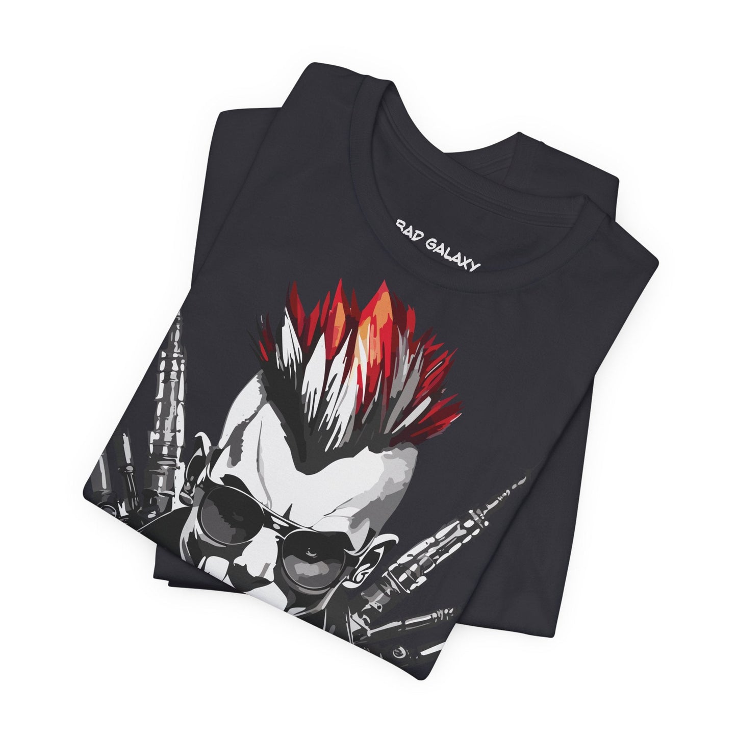 Punk Rock Tee Shirt Made In USA 100 Cotton Eco Friendly Inks Durable Stitching Quality