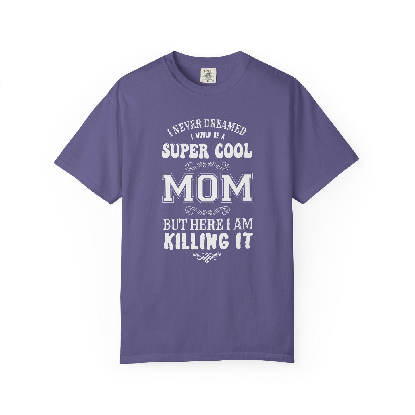 Mom T-shirt Mother's Day Mama Tee Unisex Comfort Colors Garment-Dyed Cotton h36