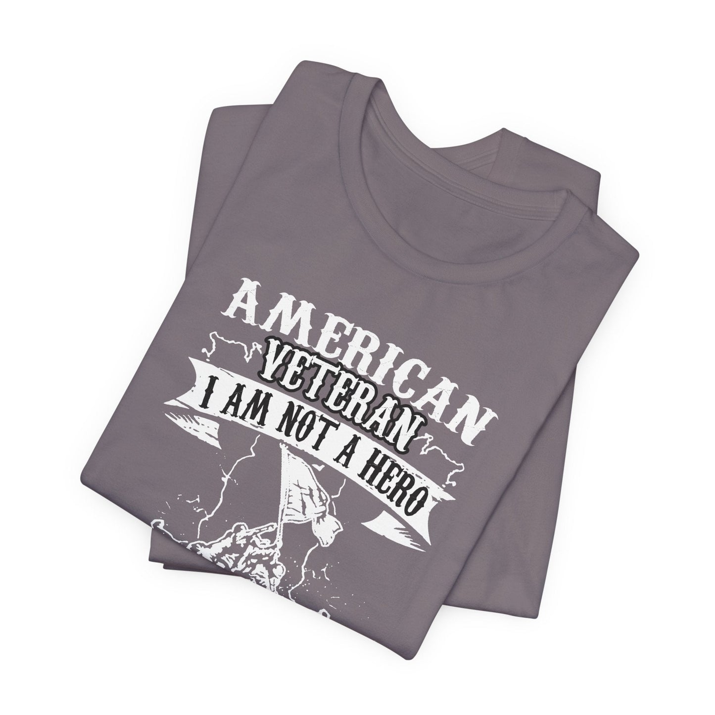 Army Veteran Patriotic Graphic Design Unisex Cotton T-Shirt v53